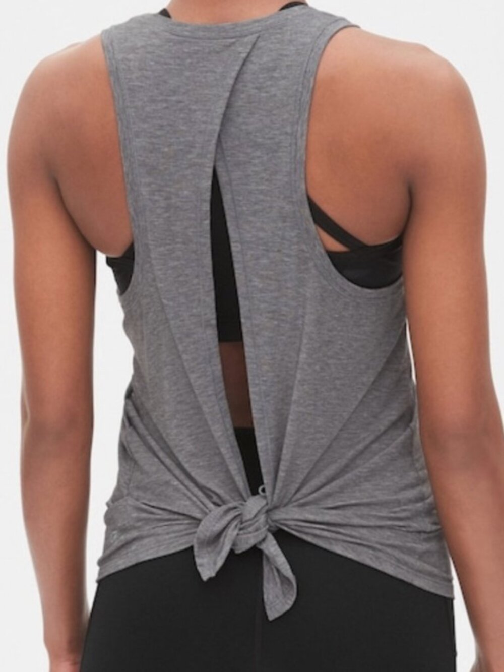 Gap Fit Breathe Tie Back Tank 